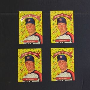 Lot Of 4 Jeff Bagwell Houston Astros NEW Cards 1992 Donruss Baseball cards